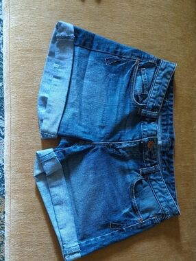 Classic Blue Denim Women’s Shorts